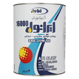 روغن موتور ایرانول 16000